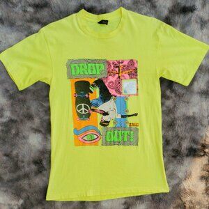 Lazer Vision by Diversified Graphics XL (18/20) Drop Out! rubber hologram 90s